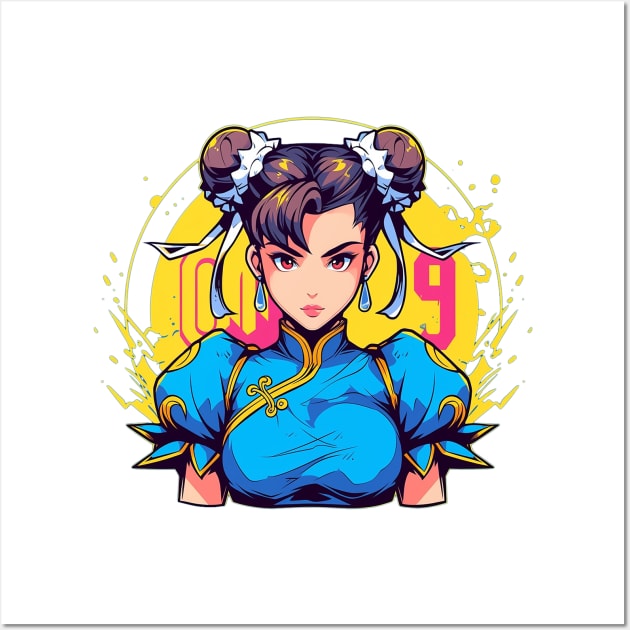 chun li Wall Art by dorapeterx